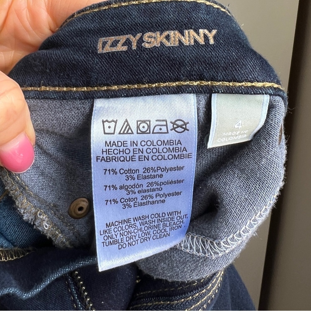 Michael Kors Izzy Skinny Stretchy Jeans in Size 4 - Picture 6 of 10